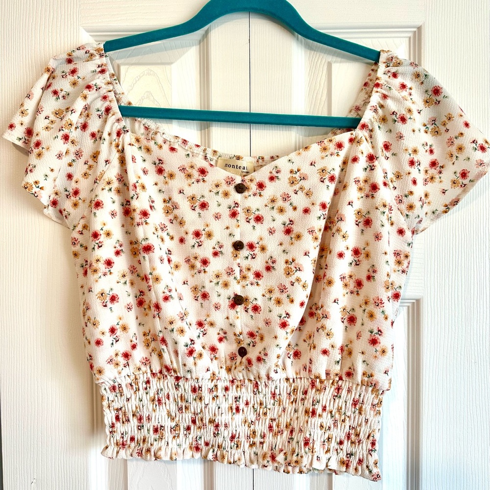 Monteau Los Angeles crop top